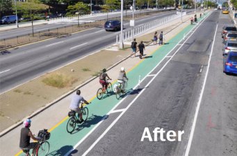 Last year's winner: Queens Boulevard. Photo: NYC DOT