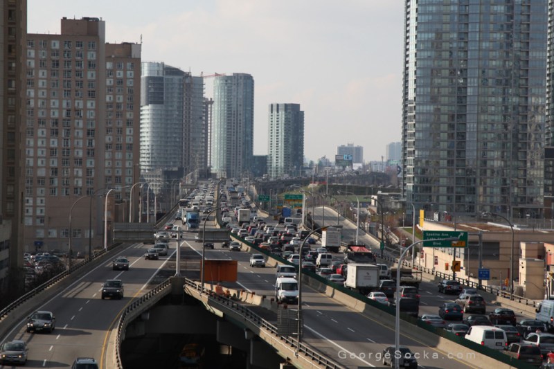 "Tolling Toronto's Gardiner Expressway and one other highway could help the city function better. Photo; Wikipedia