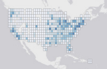 HUD data map