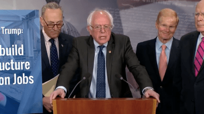 Photo:  Senate Democrats via YouTube