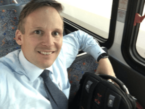 Pinellas Suncoast Transit Authority CEO Brad Miller has been riding the bus for two weeks. Photo: Brad Miller/Twitter