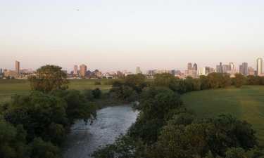 The Trinity River is surrounded by 10,000 acres of undeveloped land. Hunt wanted to stop a highway from ruining it. Photo:  Skys the Limit2 on Flickr