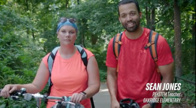 Arlington County teachers all receive free Capital Bikeshare memberships. Photo: Mobility Lab