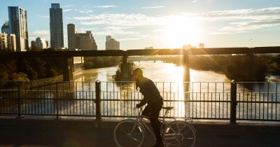 Pfluger Bridge, Austin.