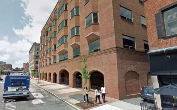 This building was converted to apartments in downtown Hartford after parking mandates were eliminated. Photo: Google Maps