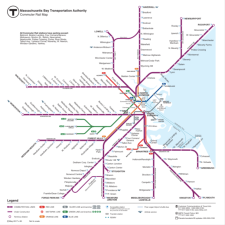 Map:  MBTA