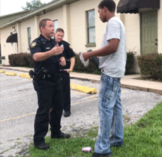 The June, 2017, jaywalking arrest of Devonte Shipman by Jacksonville police led to a detailed investigation of the department's discriminatory pedestrian enforcement. Photo: Devonte Shipman/Facebook