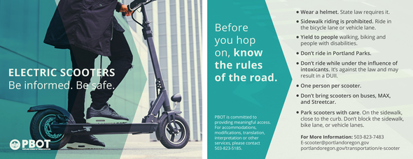 E-scooters are attracting riders in cities all over the country. But they still struggle with legitimacy issues. Image: Portland Bureau of Transportation