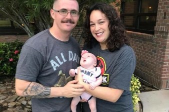 Kaitlin Marie Hunt and her three-month-old daughter Riley were killed by an 18-year-old SUV driver in 2017. Photo: Hunt family via  Atlanta Journal Constitution