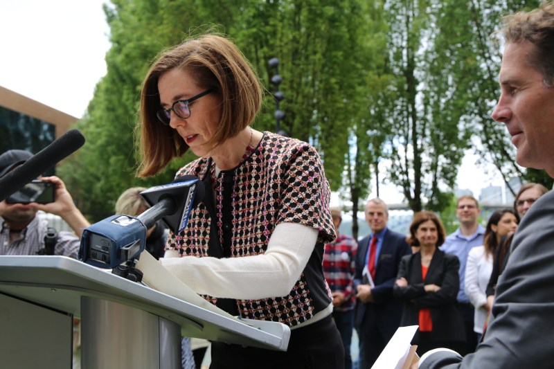 Oregon Gov. Kate Brown could soon sign a law increasing the density of housing in the state's cities.
