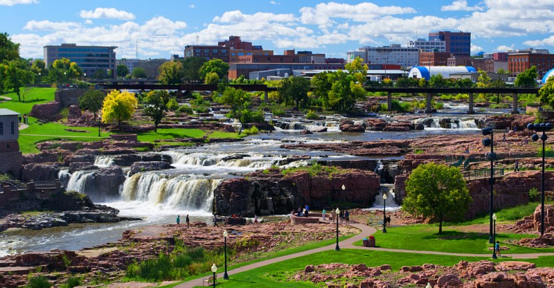 You knew there were falls in Sioux Falls, right?