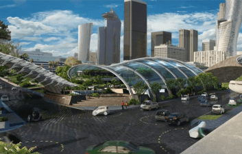The "city of tomorrow" via  Ford Corporate