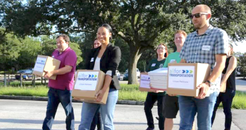 All for Transportation volunteers in Hillsborough County, Fla.
