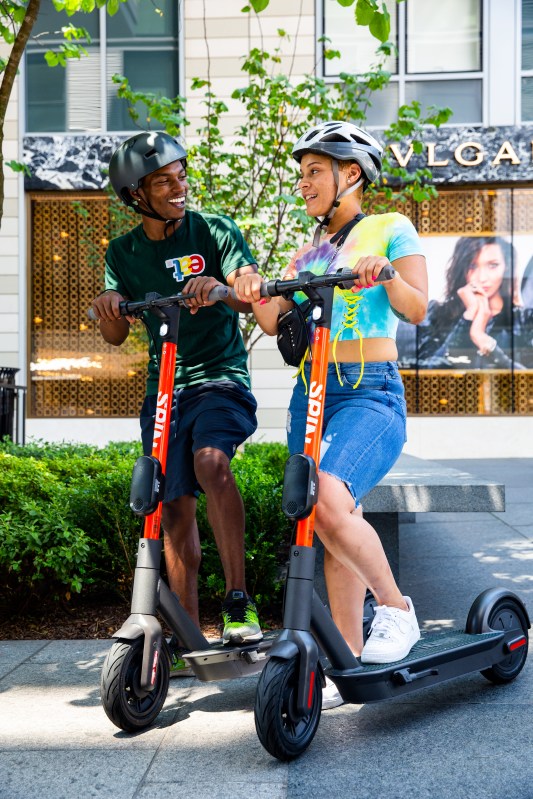 Spin Scooters is offering non-profits seeking pedestrian-friendly infrastructure a chance to get their hands on data that could help get their projects done.