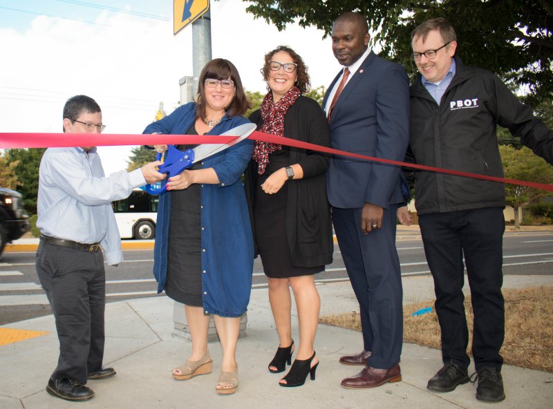 Portland Transportation Commissioner Chloe Eudaly is cheering a new zoning code requiring developers to provide bike storage amenities in newer buildings.