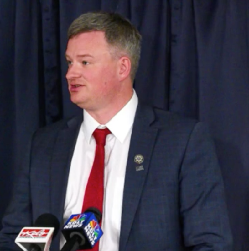 Jason Ravnsborg. Source: Argus Leader Video.