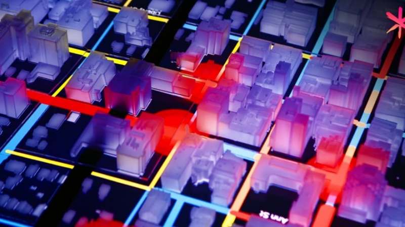 A screenshot of the Ford Safety Insights platform, which allows cities to estimate the cost savings of specific roadway interventions aimed at saving lives.