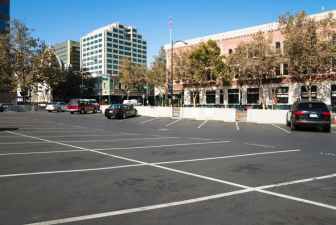 Surface parking in downtown San Jose, California. 
Sergio Ruiz, SPUR/Flickr, CC BY