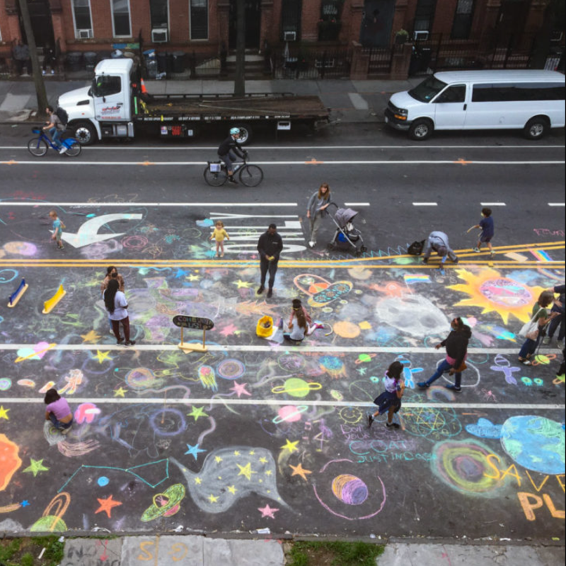 An Open Streets event in Astoria, NY. Image: Street Labs, CC