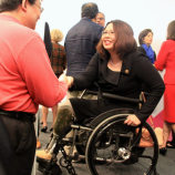 As part of the newly-passed Infrastructure Investment and Jobs Act, Senator Tammy Duckworth (D-Ill.) helped successfully pass legislation that will make transit stations accessible for millions of  U.S. residents with disabilities. Image:  Daniel X. O'Neil, CC