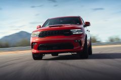 An image similar to this one accompanied Dodge's latest offensive ad. Image; Dodge, via Car and Driver