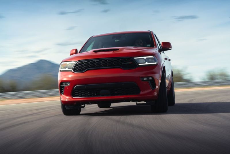 An image similar to this one accompanied Dodge's latest offensive ad. Image; Dodge, via Car and Driver