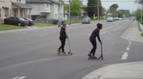 There's nothing wrong with the scooter.