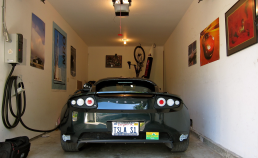 Surprise! An electric car that stays in a garage while its owner drives their other, gas-powered vehicle isn't any help to the planet. Photo: Steve Jurvetson, CC